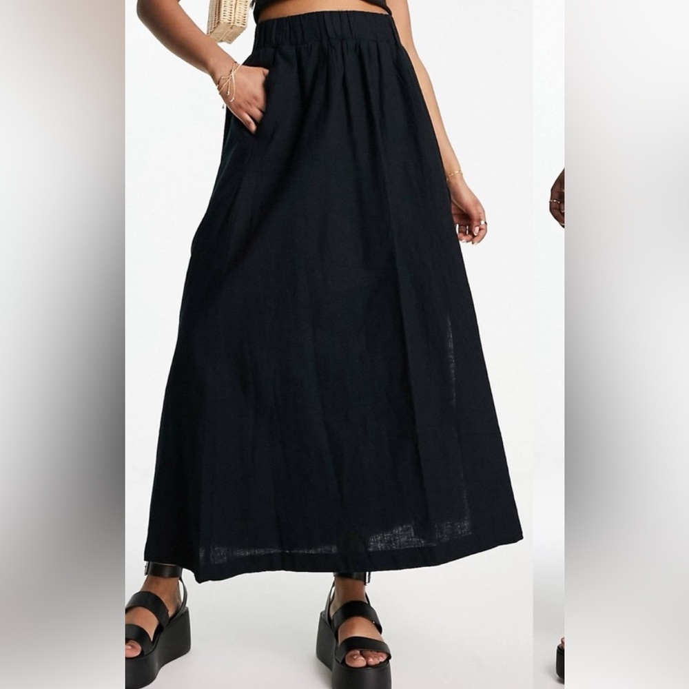 Abercrombie & Fitch Black Maxi Skirt